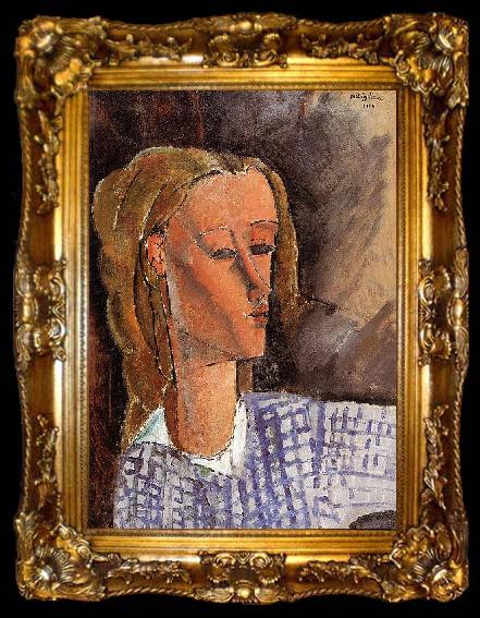 framed  Amedeo Modigliani Portrait of Beatrice Hastings, ta009-2
